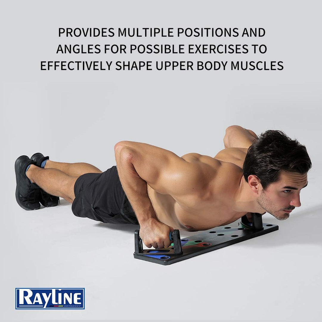 Rayline Push-Up-Board Rücken Brust Schulter Arme Training-Fitness-Bodybuilding-Gymnastik-Aerobic-Kra