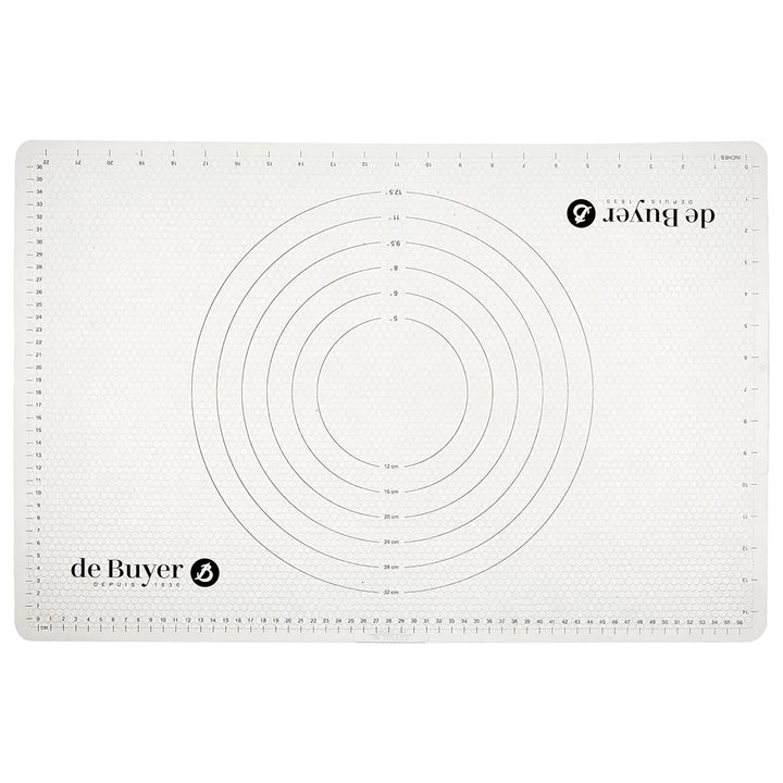 DE BUYER Backmatte, Silikon, grau, 27.9 x 20.1 x 10.9 cm