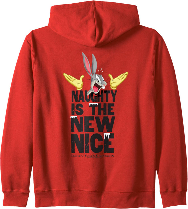 Looney Tunes Bugs Bunny Naughty Christmas Weihnachten Kapuzenjacke