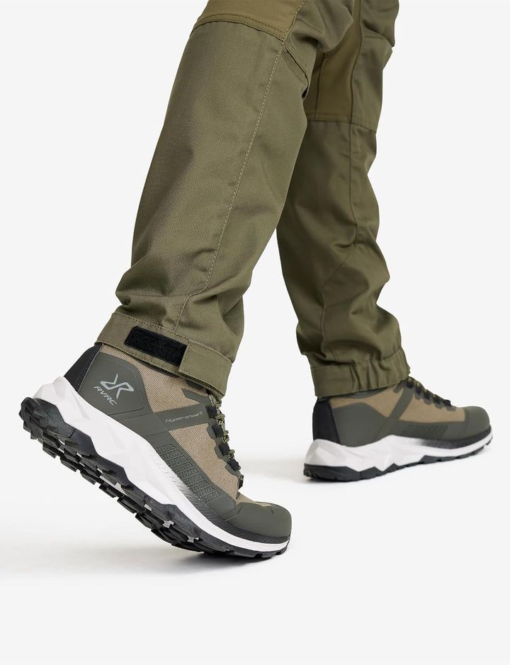 RevolutionRace Damen RVRC GP Pants, Hose zum Wandern und für viele Outdoor-Aktivitäten M Olive Night