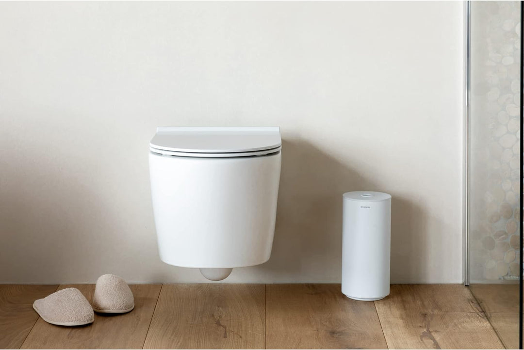 Brabantia - Mindset Toilettenrollenspender - Für 2 Ersatzrollen - Für alle Gängigen Rollengrössen -