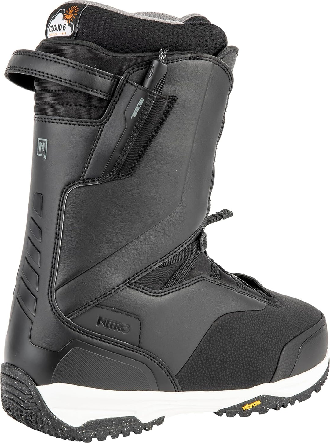 Nitro Herren Snowboards Venture Pro TLS, All Mountain Freeride Freestyle Schnellschnürsystem Boot Sn