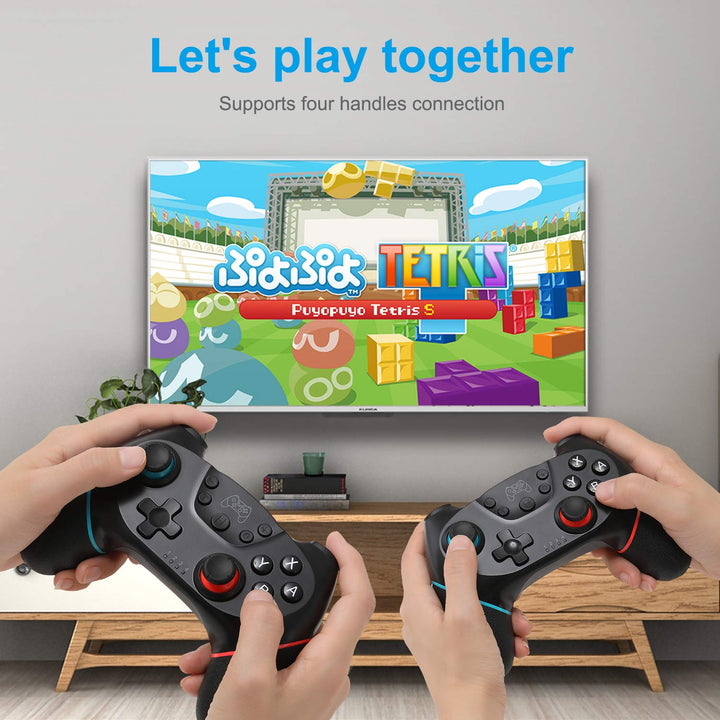 Olimoxi Switch Controller für Switch/Switch Lite/Switch OLED, Switch Pro Controller mit Aufwachen, W