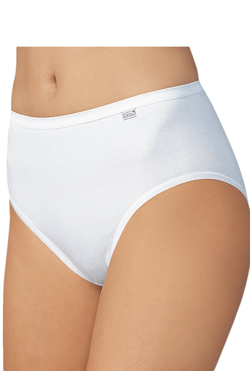 Speidel 5er Pack Hüftslip Schlüpfer Unterhose Damen in weiss & schwarz Grössen 38-46, Schwarz