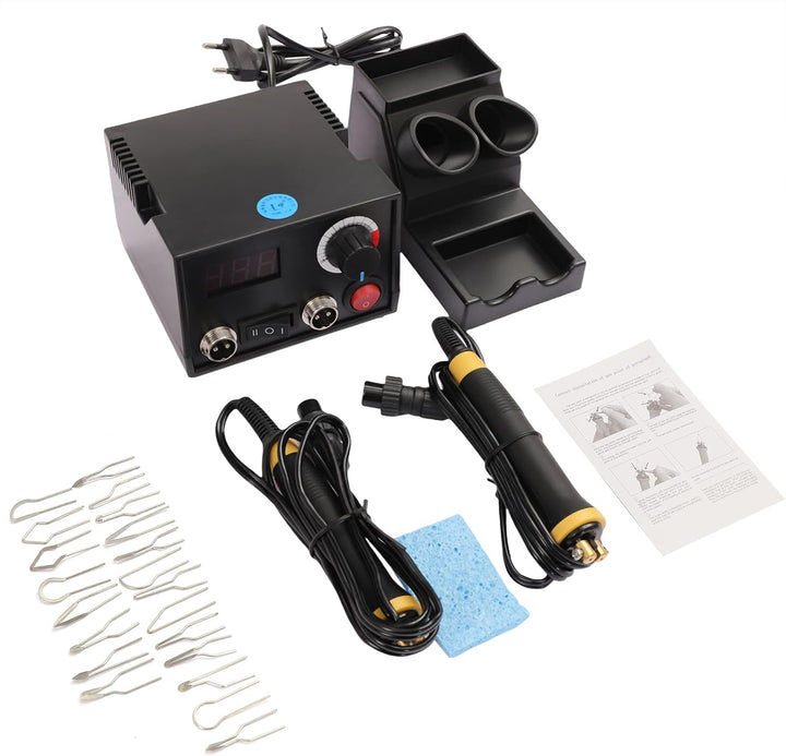 Pyrographie Maschine, Dual Pen Holzfeuer-Kit, 220 V Digitaler Holzbrenner, 0-700℃ Temperatur Einstel