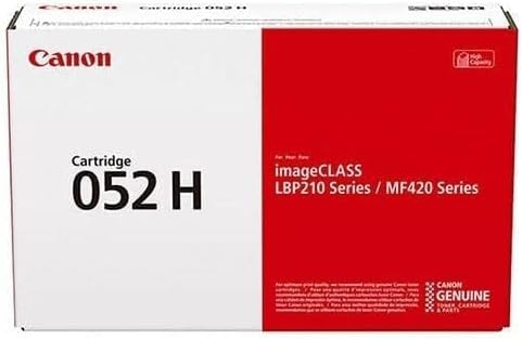 Canon 2200C002 Schwarz Original Toner Pack Of 1 CRG 052 H Schwarz, CRG 052 H Schwarz