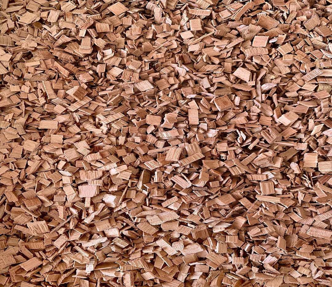 PINI 15 Kg Räucherchips Kirsche 6-12 mm Smoking Chips Räucherspäne