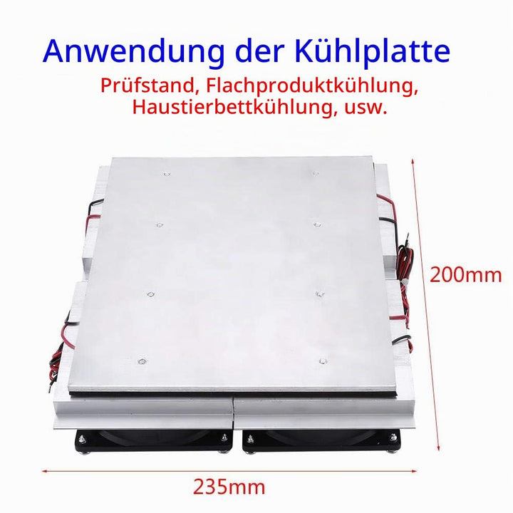 240W Hochleistungs-Halbleiter-Kühlungs-thermoelektrischer Peltier-Kühlplatten-Kühler mit dem Fan, sc