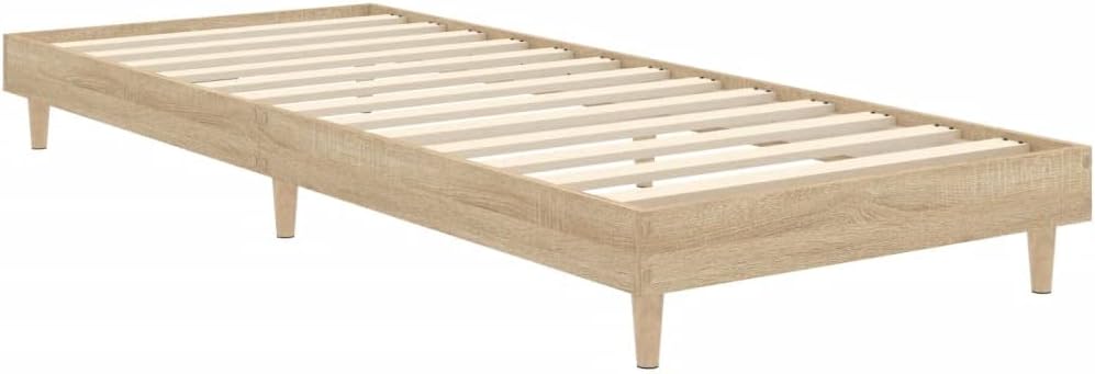 Tidyard Bettgestell Bettrahmen Holzbett Bett Jugendbett mit Lattenrost Gästebett Doppelbett/Einzelbe