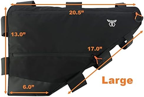 Bike Full Frame Bag | Fahrradpacking, Touring, Pendler | Gross (14 l), L