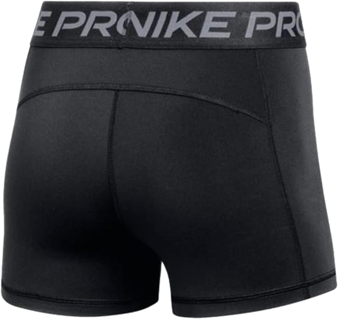 Nike Damen W Np 365 kort 3" Shorts, Black/White XXL Schwarz, XXL Schwarz