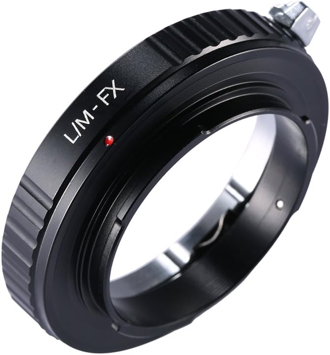 K&F Concept Objektivadapter für Leica M LM Mount Objektiv an Fujifilm Fuji X-Series X FX Mount spieg