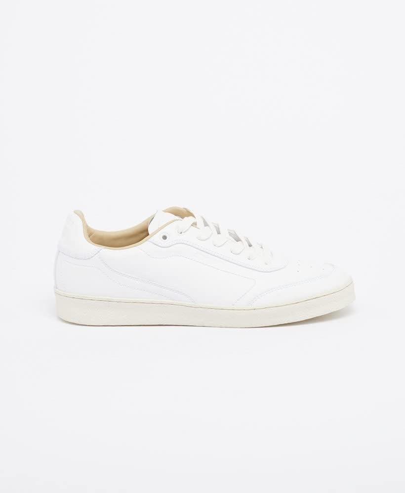 Superdry Herren Premium Sleek Trainer Sneaker 42 EU Weiss, 42 EU Weiss