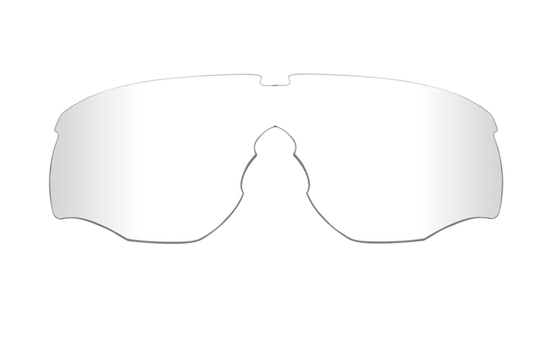 Wiley X Unisex Wx Rouge Sonnenbrille Small/2X-Large farblos, Small/2X-Large farblos