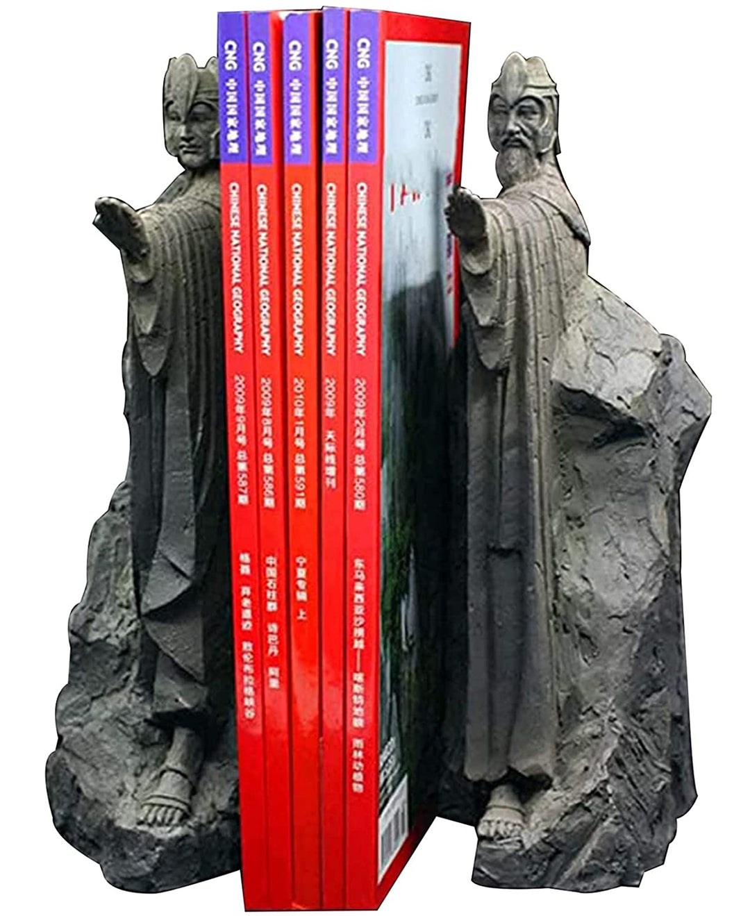 GOLOFEA Buchstützen, Herr der Ringe, Hobbit, Buchdekoration, Kunstharz, dekorativer Buchstopper, Bin