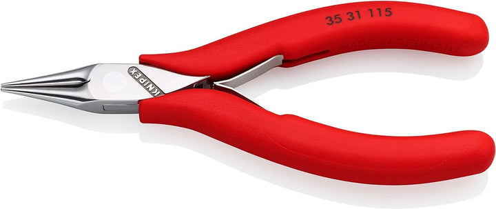 Knipex Elektronik-Greifzange mit rutschhemmendem Kunststoff überzogen 115 mm 35 31 115