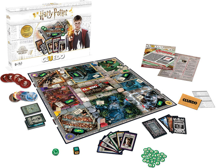 Harry Potter Cluedo Brettspiel - Italian Edition, Harry Potter