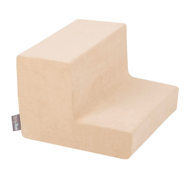 KiddyMoon Spielplatz Velvet Aus Schaumstoff Hindernisläufen, Element Stüfchen, Sandbeige Multi-Gröss