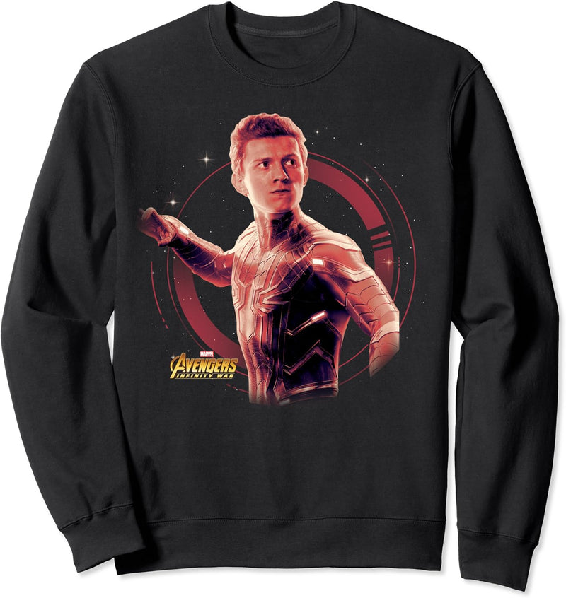 Marvel Avengers Spider-Man Geometric Pose Sweatshirt