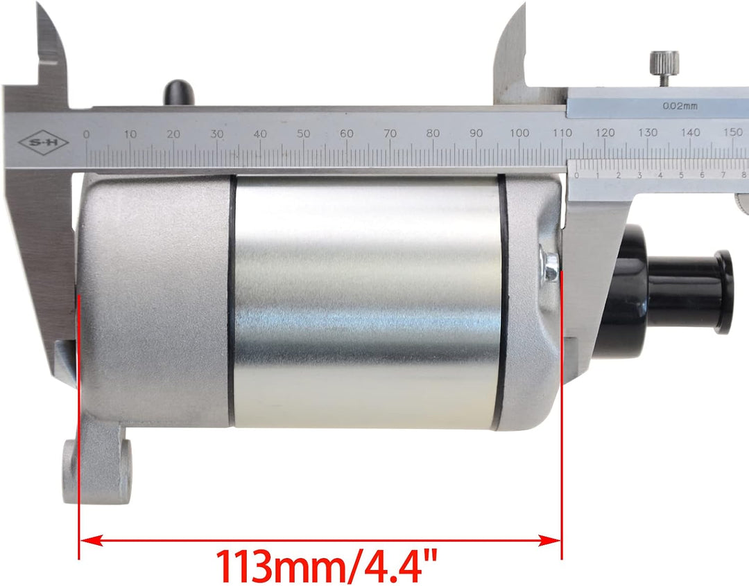 WOOSTAR Elektrisch Anlasser Ersatz für Polaris Sportsman 400 500 ATV 1996-2012 OEM 3090188 3084981,