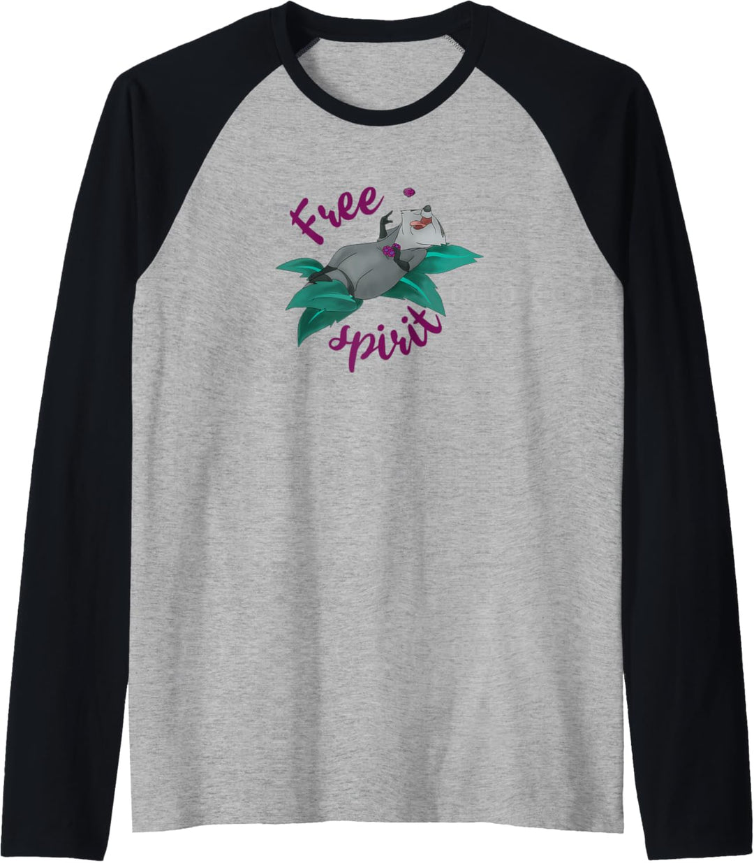 Disney Pocahontas Meeko Free Spirit Pocket Raglan