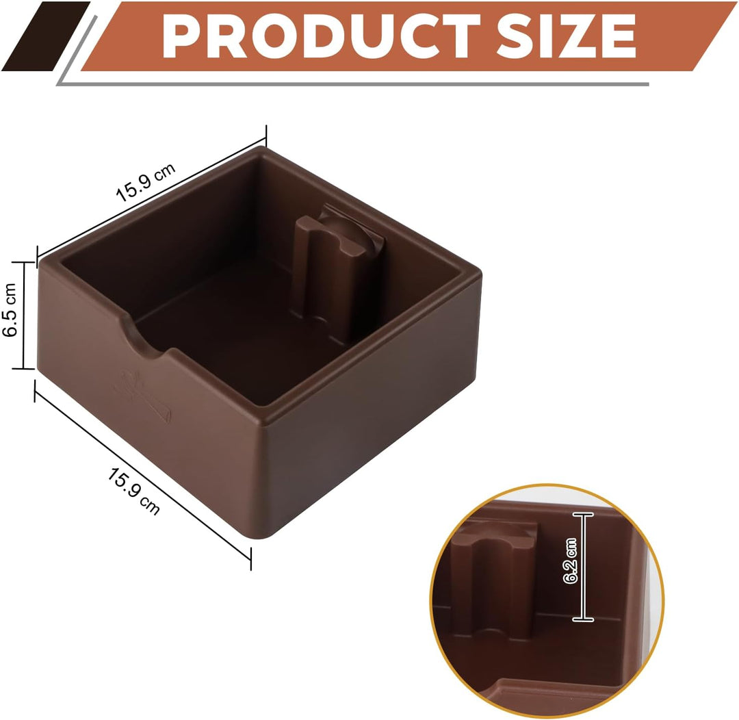 Siebträger Zubehör, Knock Box Espresso, AbklopfbehäLter für Siebträger, Kaffee Abklopfbehälter, Kaff