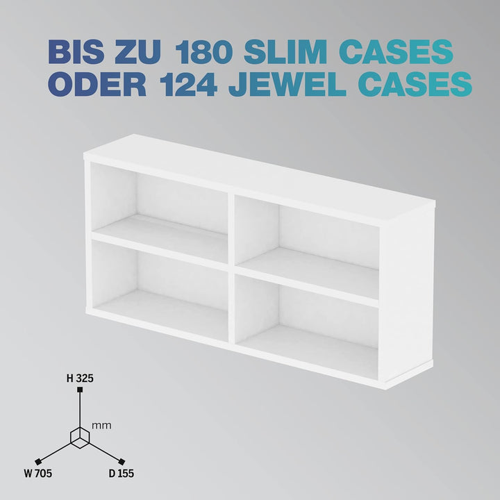 Glorious CD Box 180 White