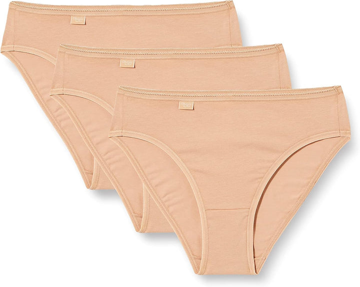 Sloggi Damen 24/7 Cotton Tai C3p Slip (3er Pack) 46 Brush, 46 Brush