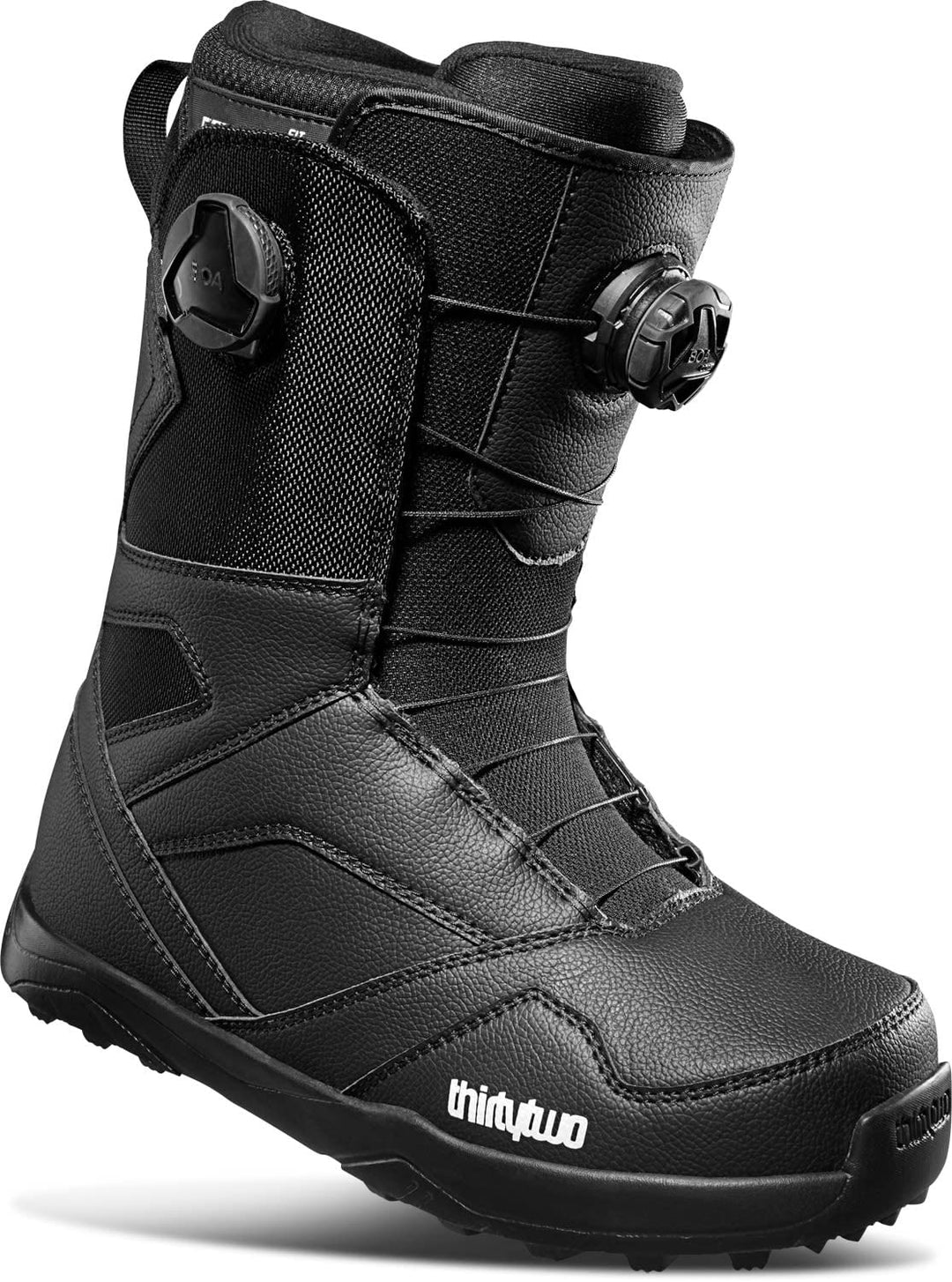 32 Thirty Two STW Double BOA Herren Snowboardstiefel Schwarz '23 8, Schwarz '23 8