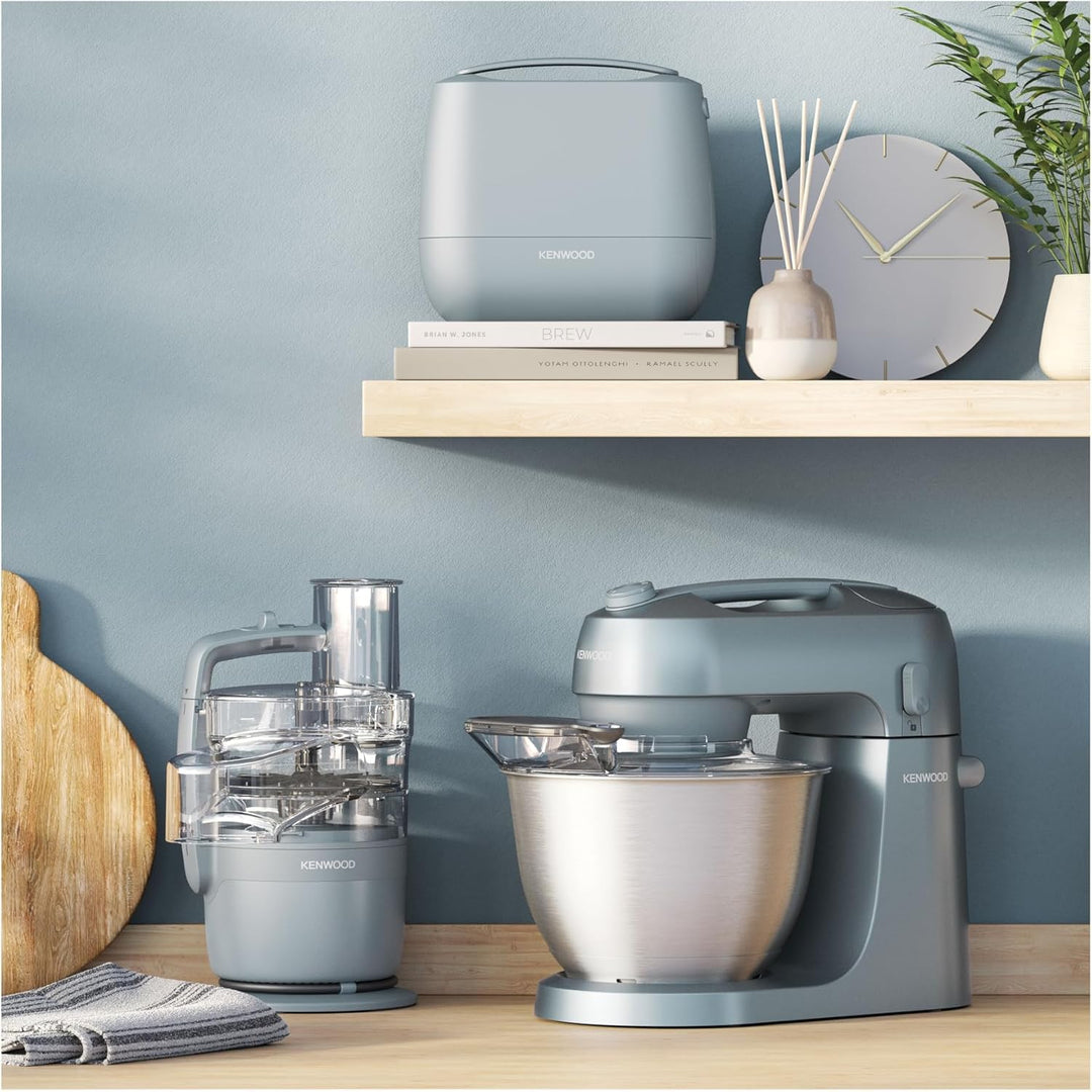 Kenwood MultiPro Compact – Kompakte Küchenmaschine mit Express Serve, Edelstahlmesser, Schneid- und