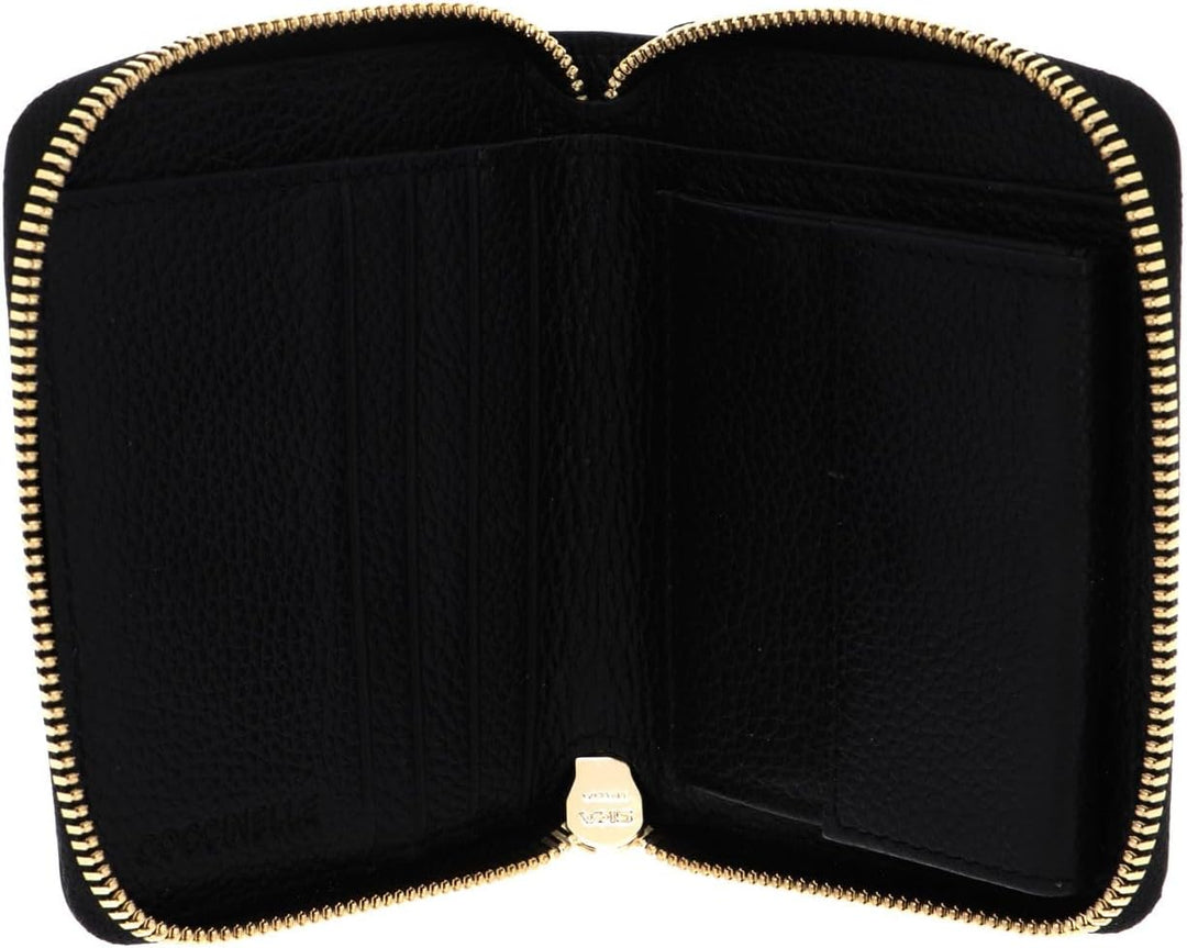 Coccinelle Becca Leather Zip Around Wallet Noir