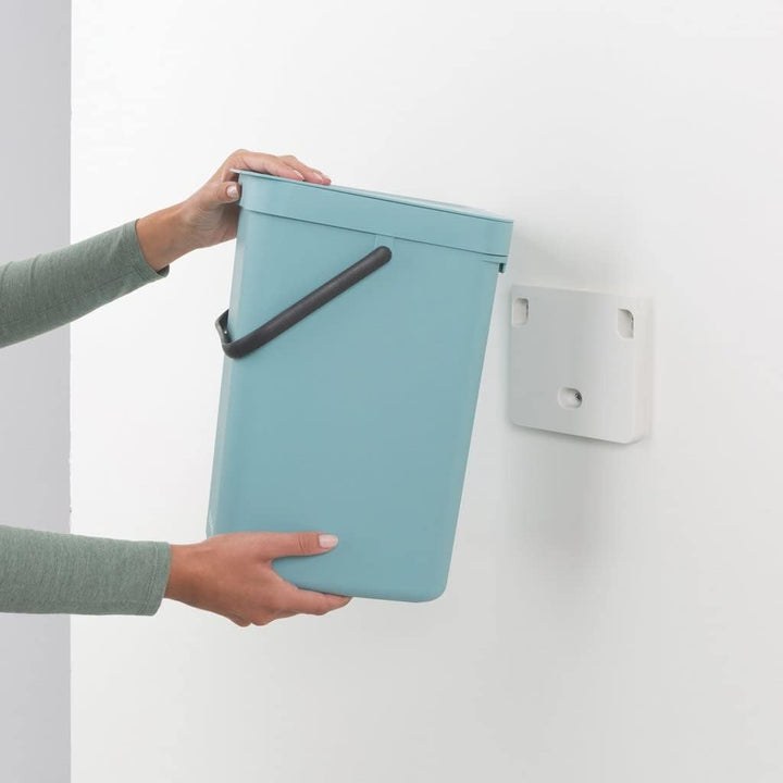 Brabanita Mülleimer, Kunststoff, Tannengrün, 12 Liter Fir Green 12 Liter Mülleimer, Fir Green 12 Lit