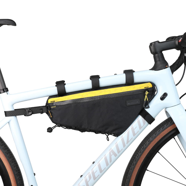 Rhinowalk Fahrrad-Dreieckstasche 2,9L – wasserdichte Rahmentasche mit YKK-Reissverschlüssen, Kabeldu