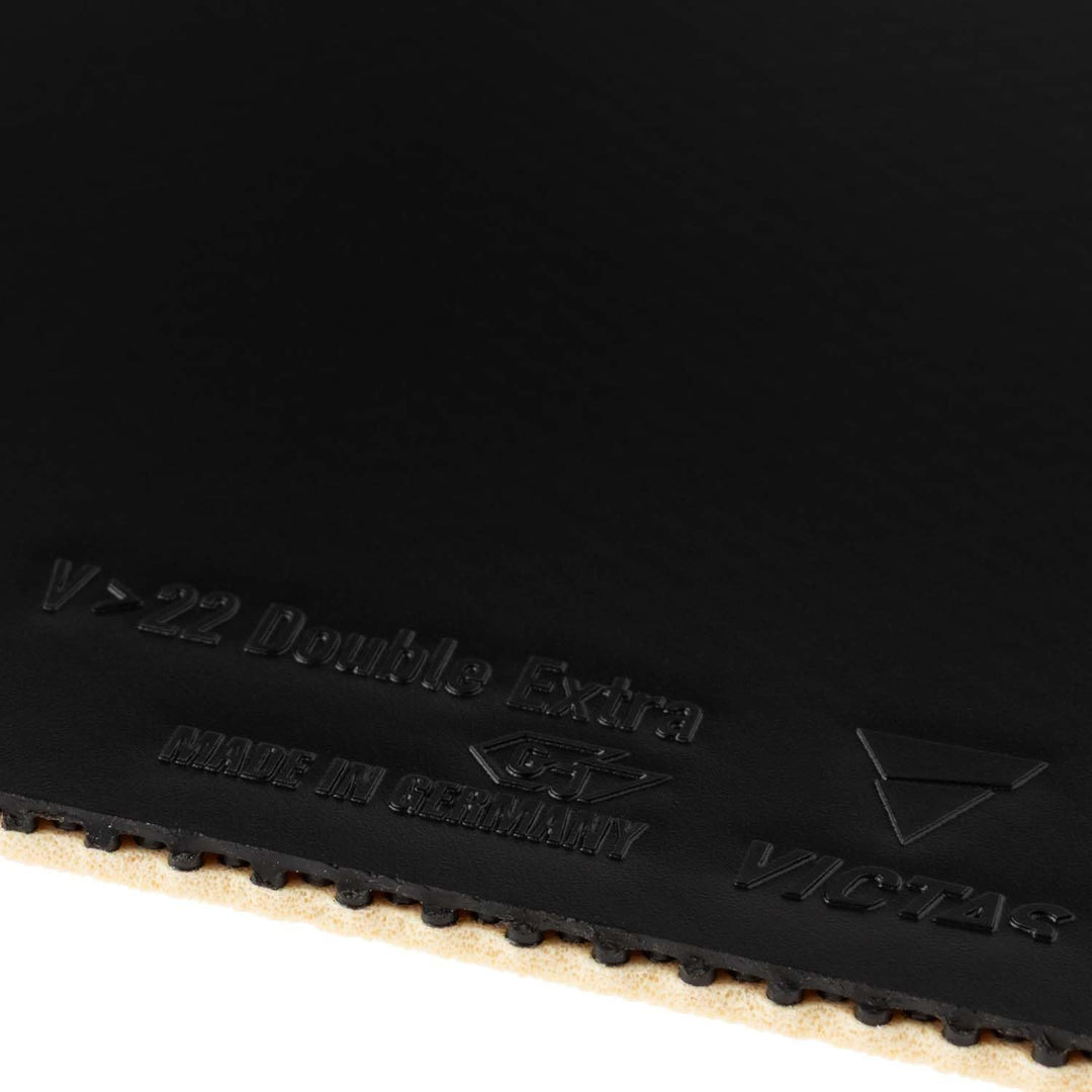 VICTAS Belag V > 22 Double Extra Schwarz 2,0 mm, Schwarz 2,0 mm