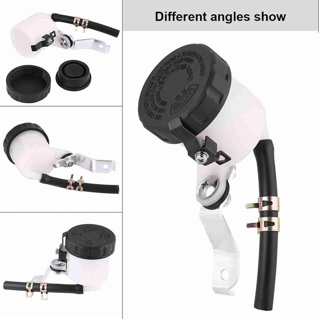 Keenso Motorcycle Vorderradbremszylinder Flüssigkeitsbehälter Universal Öltankbehälter für CBR1000RR