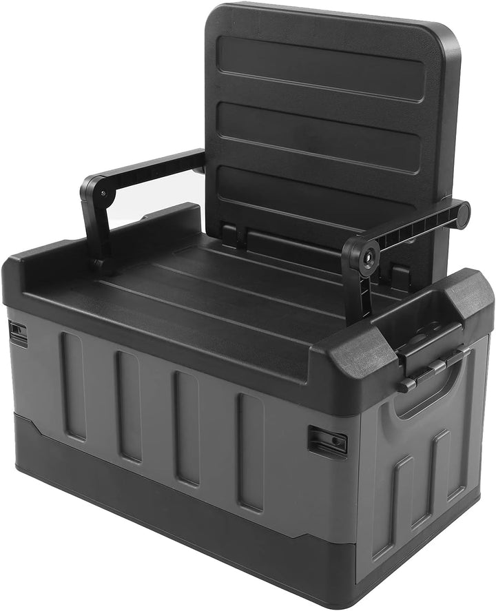 GOTOTOP Auto Aufbewahrungsbox, ABS Autotasche 70L Auto Kofferraum Box 200 kg Belastung Kofferraum Or