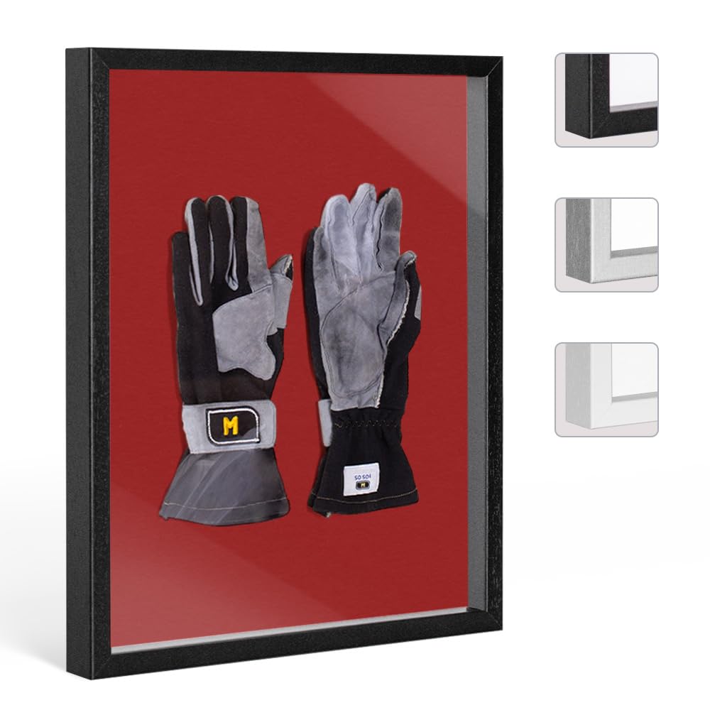 Bildershop-24 Objektrahmen Trikotrahmen Vario inkl. Bügel und Passepartout 40x60cm Schwarz (lackiert