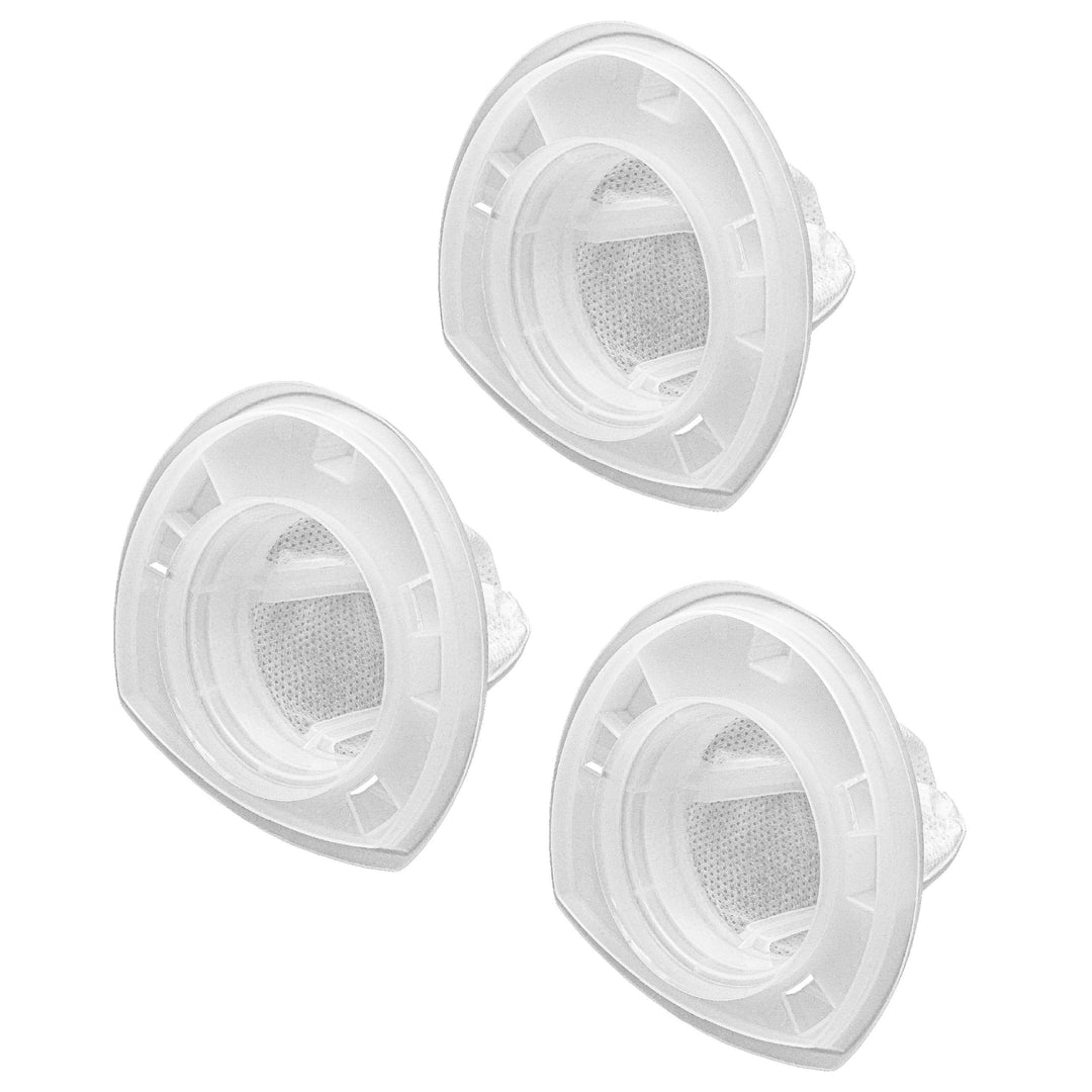 vhbw 3x Filter kompatibel mit Black &amp; Decker Dustbuster DV9610ECN | DV9610N, DV9610NF, EV1210N Staub