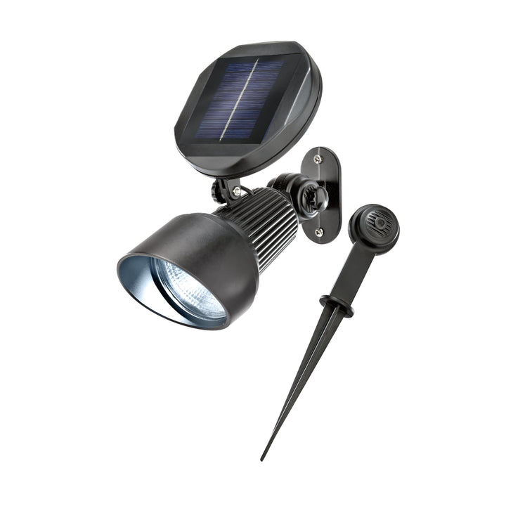 Esotec LED Solarspot Spotlight, Aluminium, Solarstrahler, Spotstrahler, Spotlicht, Bodenstrahler, So