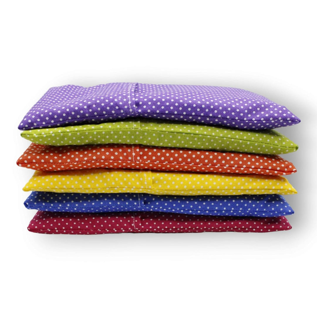 Augenkissen yoga "Pack 6 colors" (6 Füllung, 6 waschbare Bezüge) | Lavendel Samen und Reis | Yoga, M