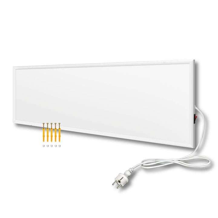 Infrarotheizung 300W, Infrarot Heizung Heizplatte Heizkörper Heizpaneel, Infarotheizkoerper Wandmont