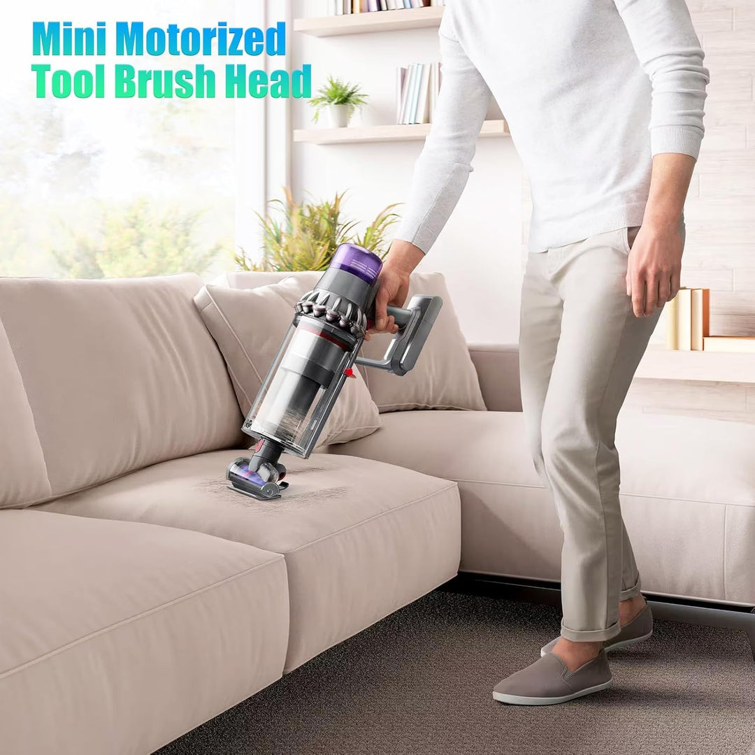 Mini Motorisierte Bürstenkopf Kompatibel Mit Dyson V7 V8 V10 V11 V15 Staubsauger Anti Verwirr Haar S