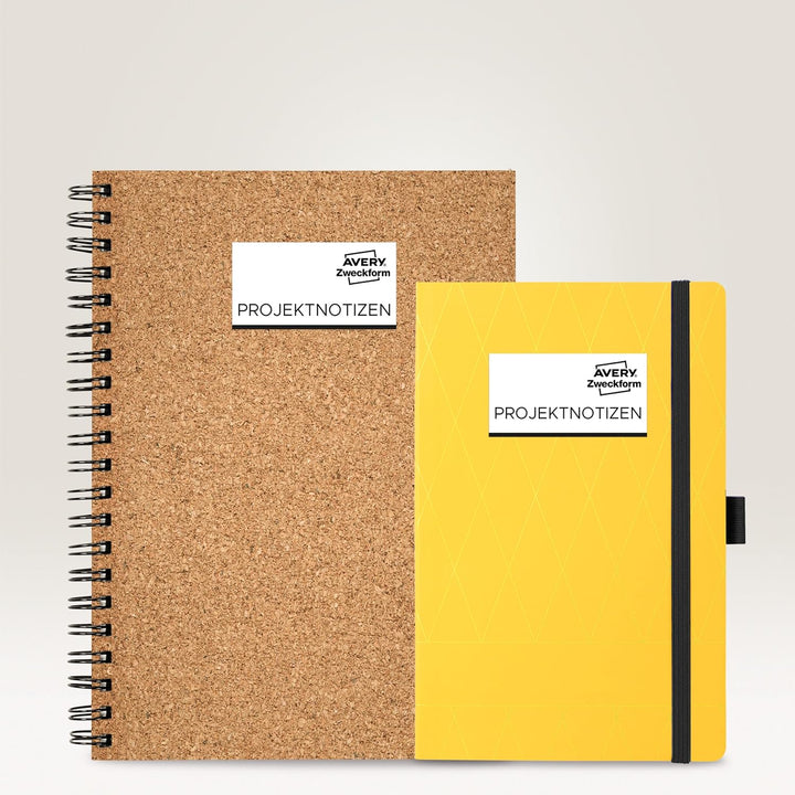 AVERY Zweckform 3650 Universal Etiketten (5.200 Klebeetiketten, 48x21mm auf A4, Papier matt, individ