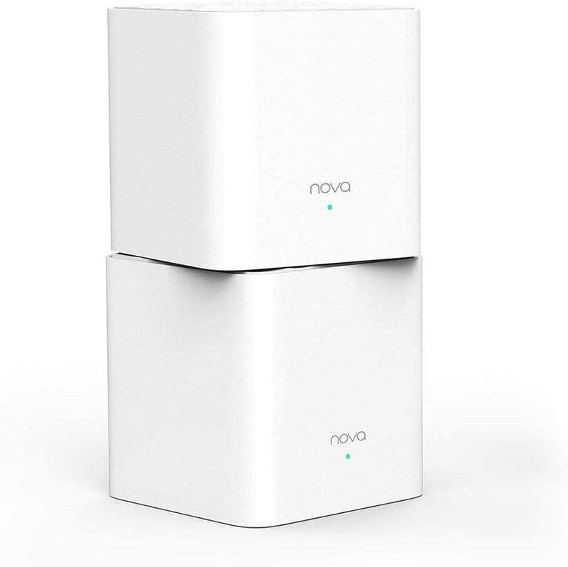 Tenda Nova MW3 Mesh WLAN System - AC1200 Dual Band WLAN Mesh System - empfohlen für Häuser mit 1-3 S