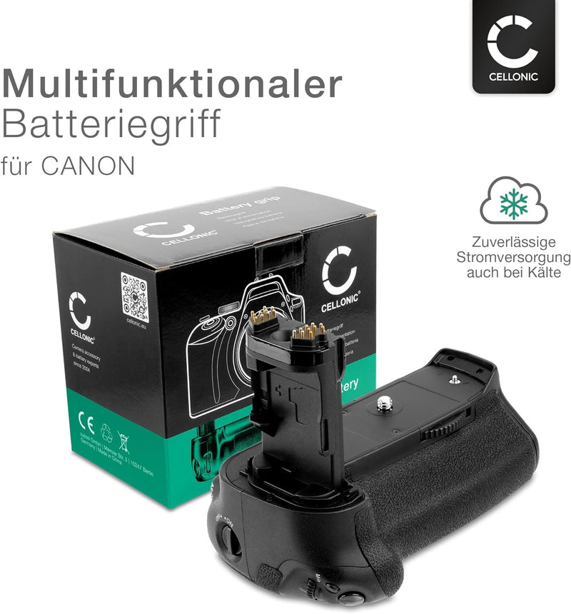 CELLONIC® Batteriegriff BG-E16 für Canon EOS 7D Mark II Akkugriff für  Battery Grip - Kamera Hochfor