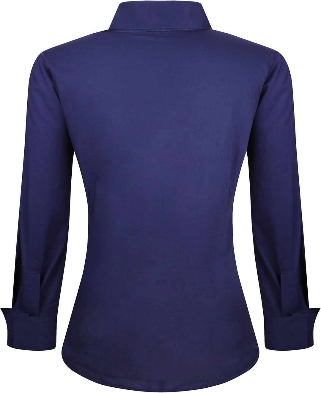 Alex Vando Bluse Damen Langarm Hemd Damen Stretch – Business Button Down Shirts, Bügelfrei Arbeitshe