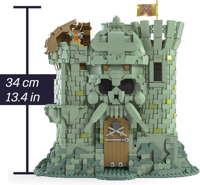 MEGA Construx GGJ67 - Masters of the Universe Castle Grayskull Bauset mit 3508 Bausteinen ab 14 Jahr