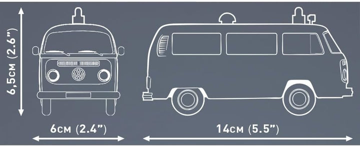 COBI Volkswagen T2b Krankenwagen