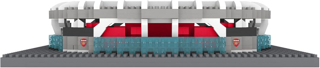 FOCO Offizielles Lizenzprodukt Arsenal FC Emirates BRXLZ-Steine 3D-Mini-Fussballstadion Bau-Set, Ars