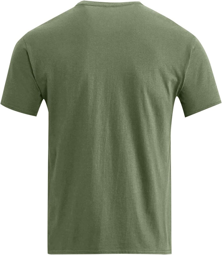 Generisch T Shirt Herren,Oversized Tshirt Herren Baumwolle Langes Oberteil Casual Themenkleidung Bas